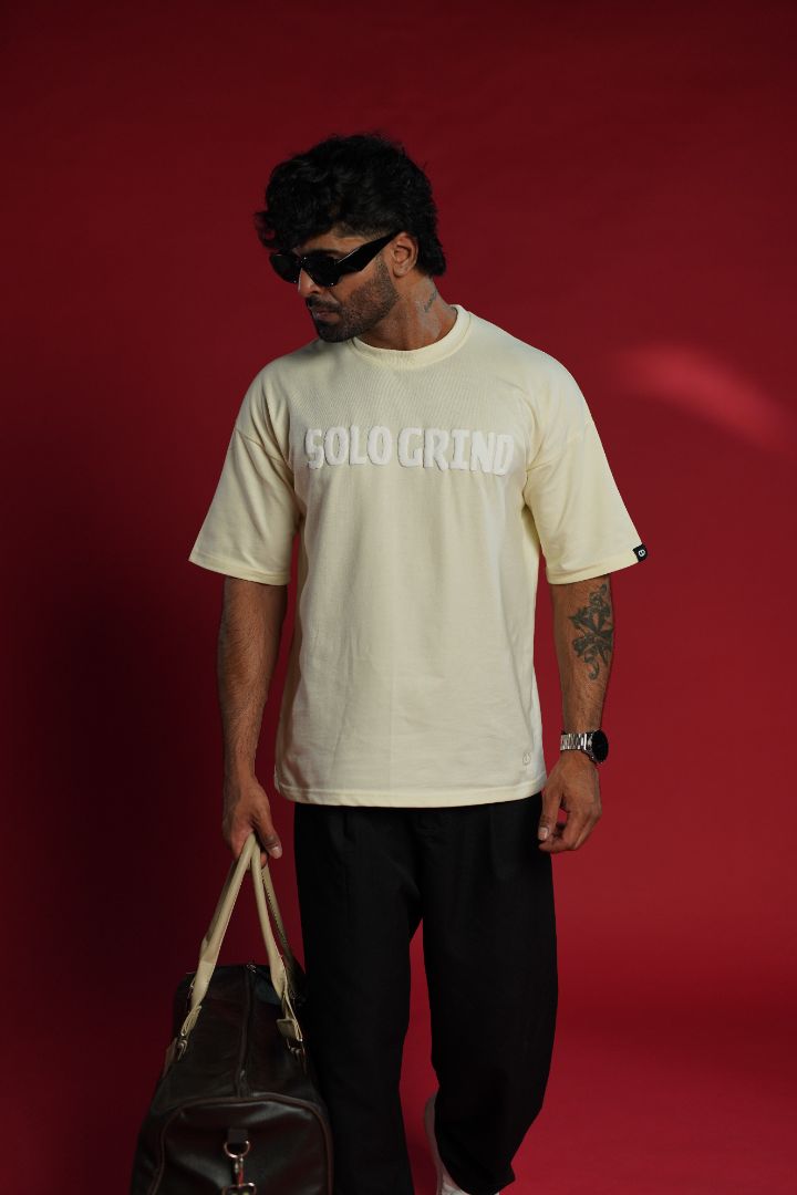 Daper Dash Solo Grind Premium Wolf Graphic Relaxed Fit T-shirt