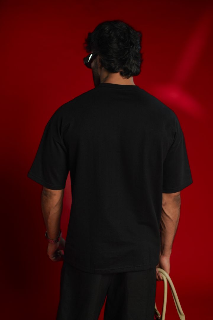Focus EST. 1990 Embroidered Oversized T-Shirt | Daper Dash