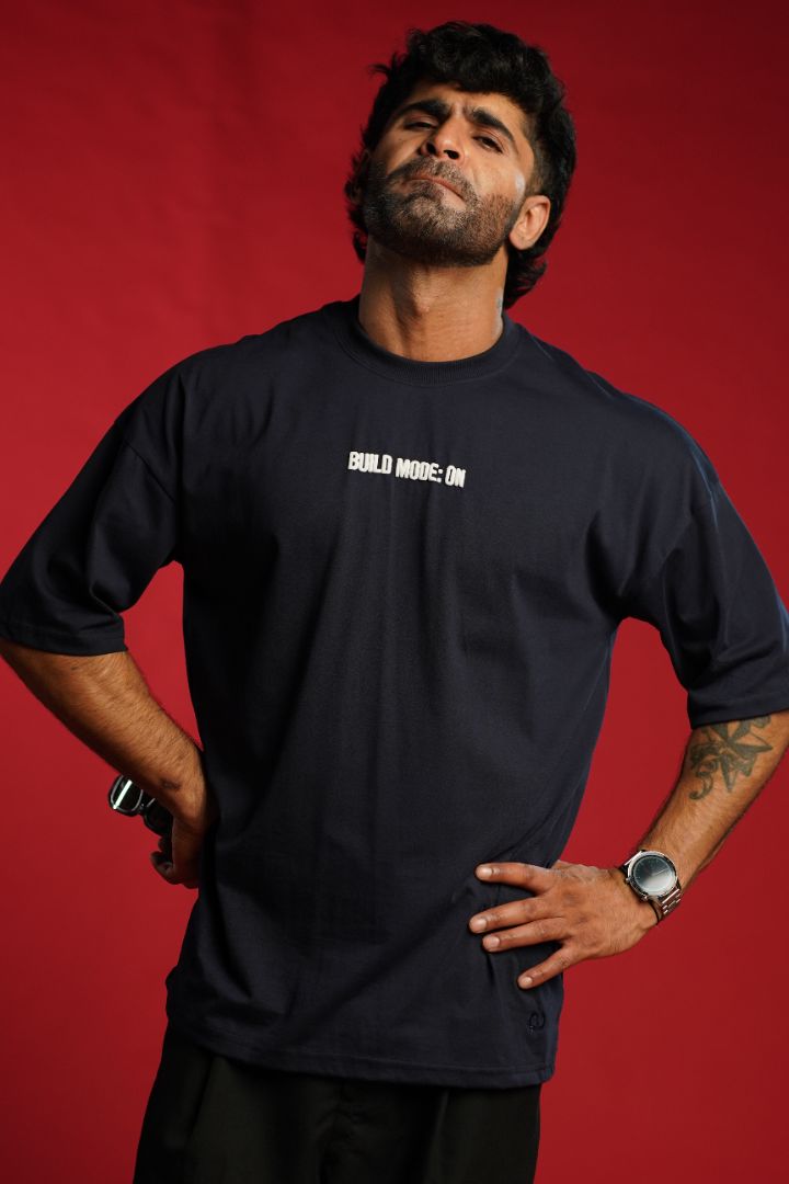 Build Mode ON – Body Under Construction Premium Relaxed Fit T-Shirt