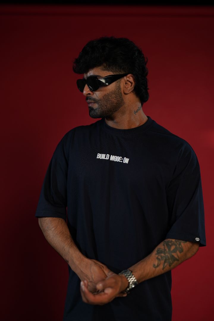 Build Mode ON – Body Under Construction Premium Relaxed Fit T-Shirt
