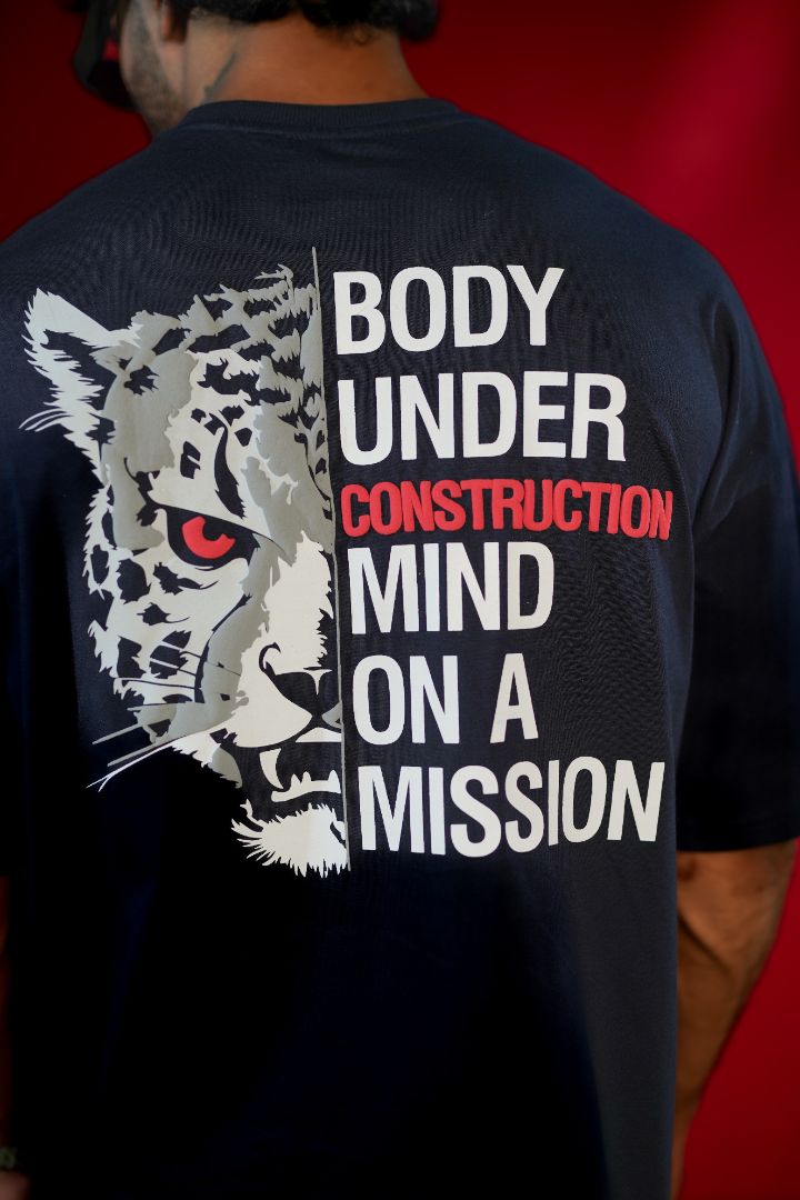 Build Mode ON Oversized Graphic T-Shirt | Daper Dash