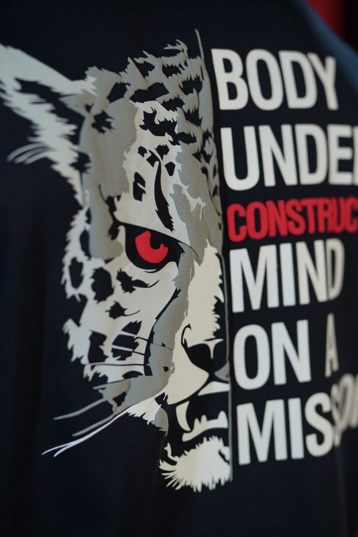 Build Mode ON – Body Under Construction Premium Relaxed Fit T-Shirt