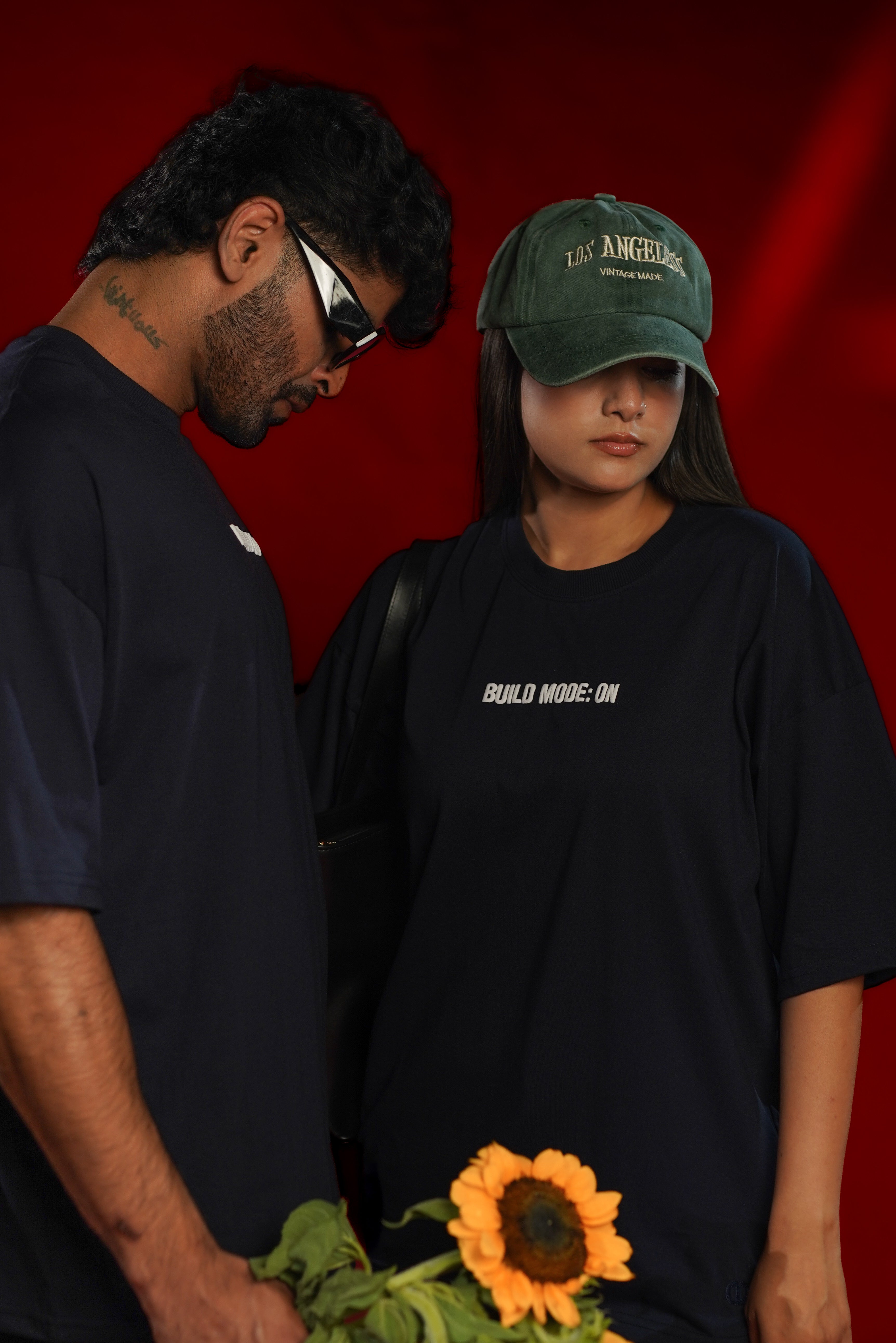 Build Mode ON Oversized Graphic T-Shirt | Daper Dash