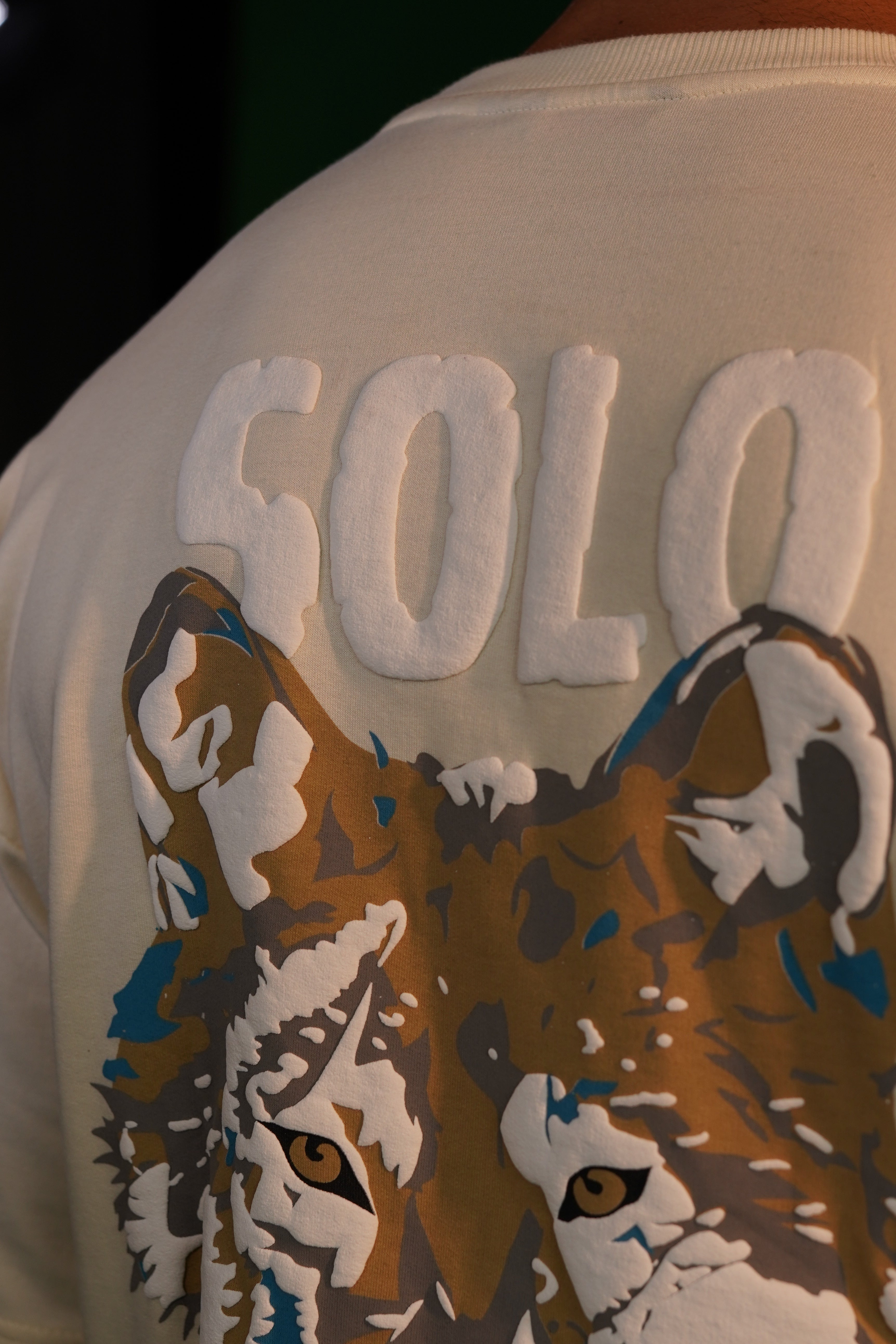 Solo Grind Wolf Graphic Oversized T-Shirt | Daper Dash