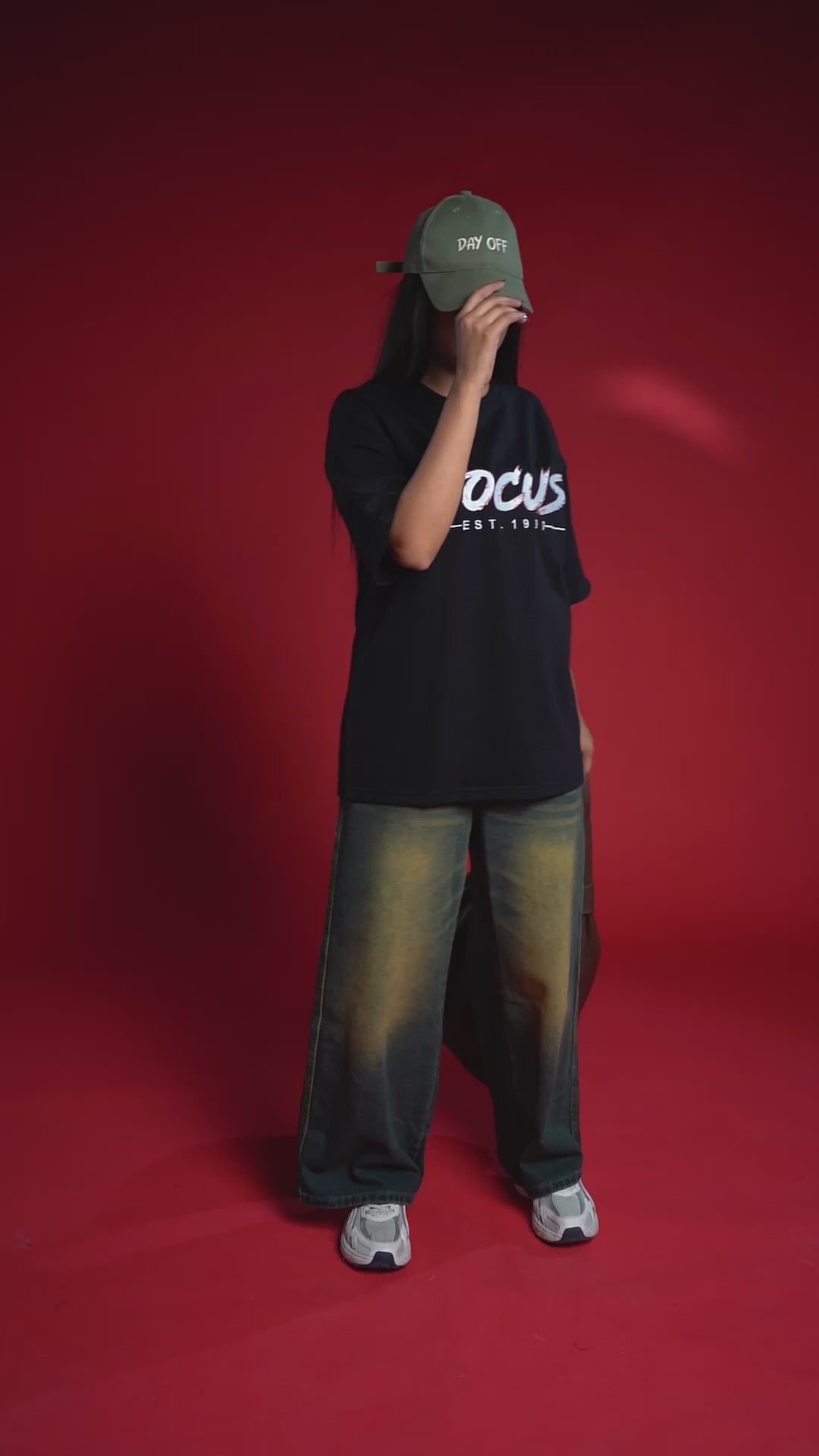 Daper Dash Focus EST. 1990 Premium Embroidered Relaxed Fit T-Shirt